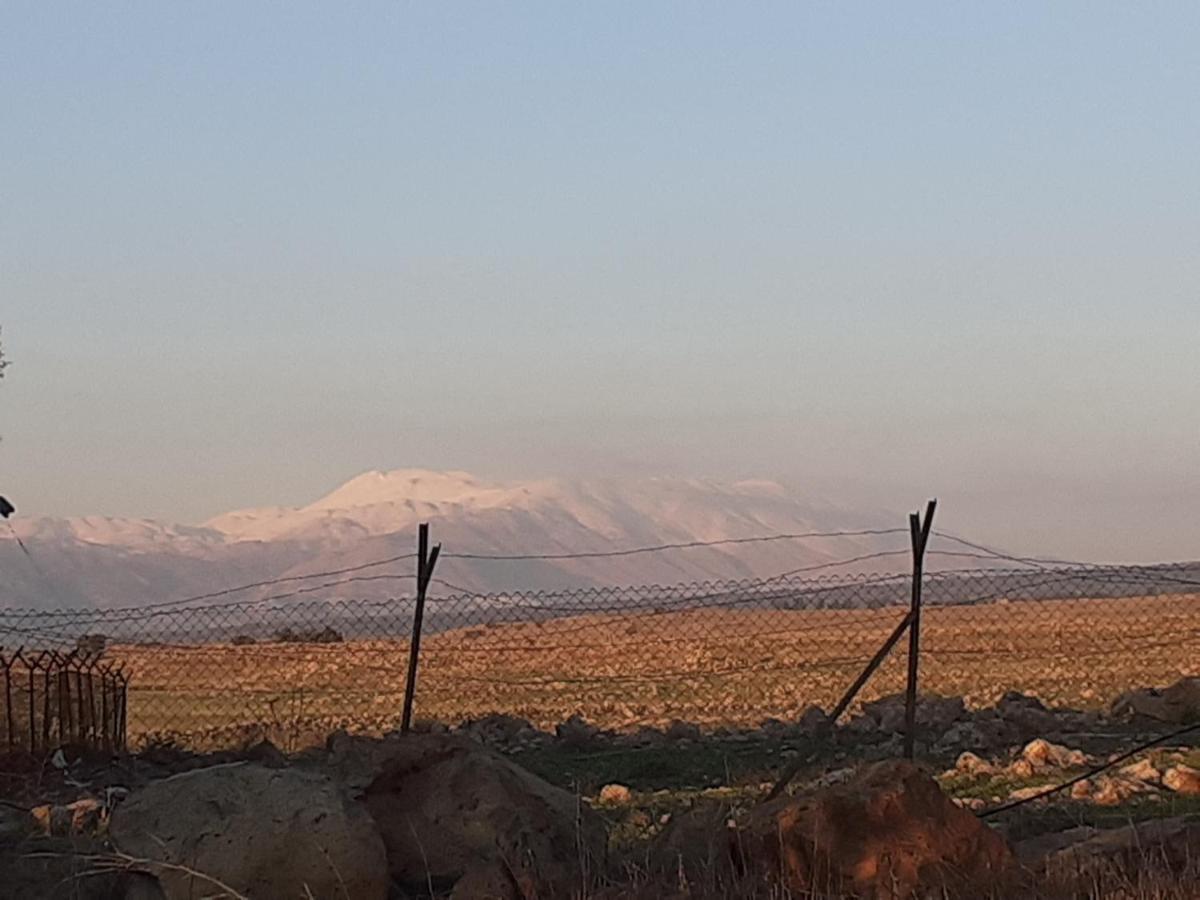 Luxury Caravan Truck In The Golan Heights Bruchim Qela' Alon Exterior foto